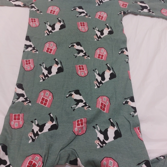 LEVERET 100% ORGANIC KID'S FOOTED PAJAMA💥💥❤️💥💥 - Picture 5 of 7